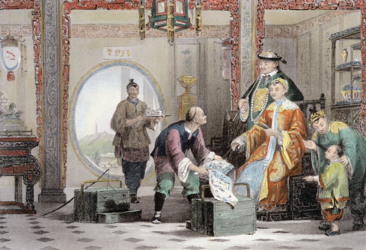 Wohnung in einem Mandarin-Haus, in der Nähe von Nanking, aus 