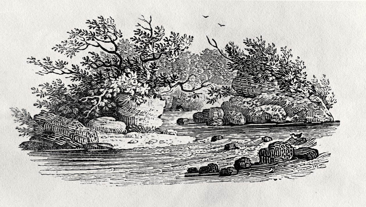 Eine Biegung im Fluss, aus 
