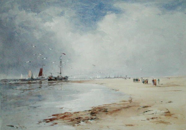 Rückkehr der Fischereiflotte von Thomas Bush Hardy