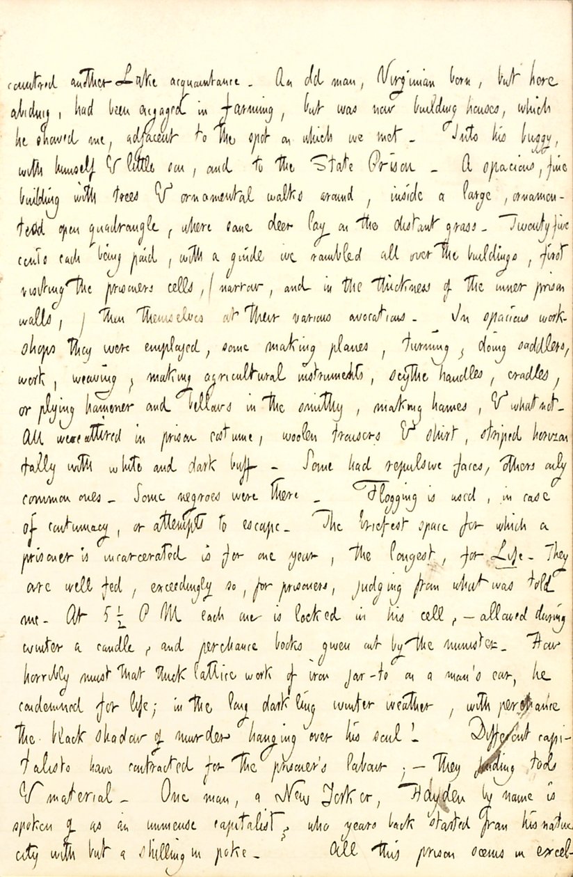 Thomas Butler Gunn Tagebücher: Band 6, Seite 119, 23. September 1853 von Thomas Butler Gunn