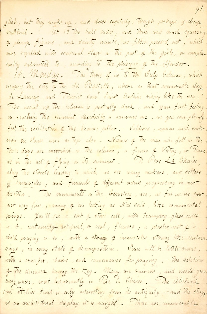 Thomas Butler Gunn Tagebücher - Band 7, Seite 97, 17.-18. Juni 1855 von Thomas Butler Gunn