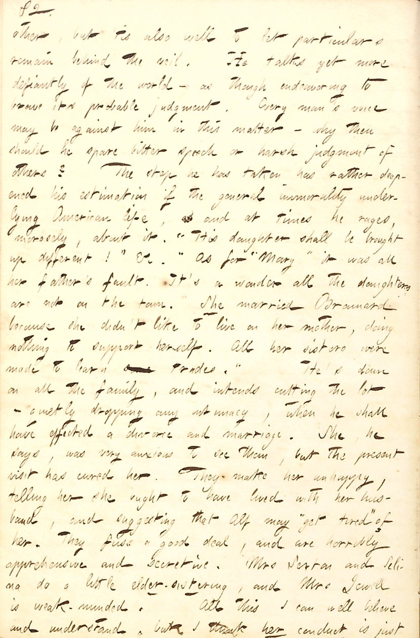Thomas Butler Gunn Tagebücher - Band 8, Seite 89, 20.-22. Oktober 1856 von Thomas Butler Gunn