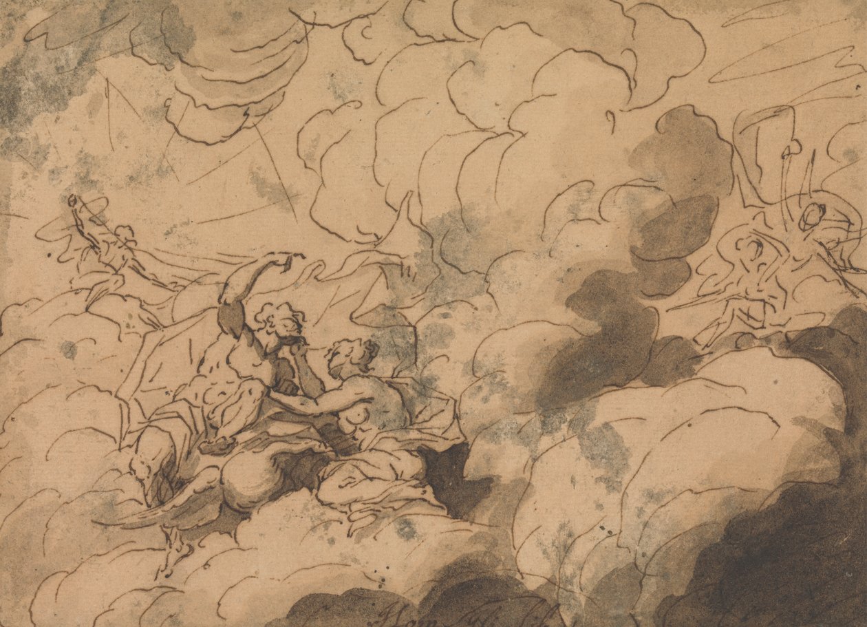 Illustration zur Ilias von Homer von Thomas Carwitham