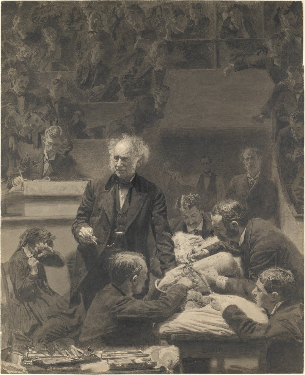 Die Klinik von Gross von Thomas Cowperthwait Eakins