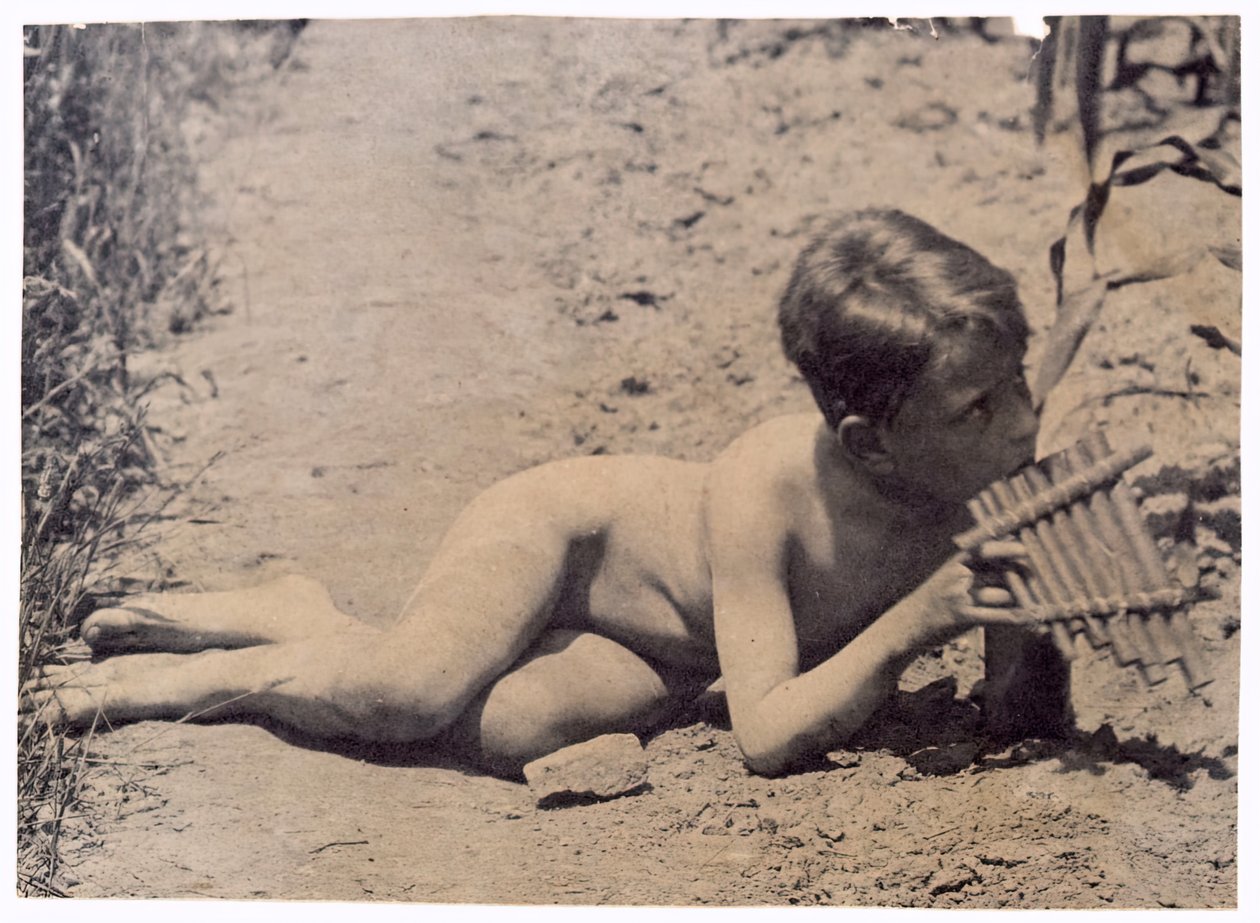 Ben Crowell Studie für Arkadien, ca. 1883 von Thomas Eakins