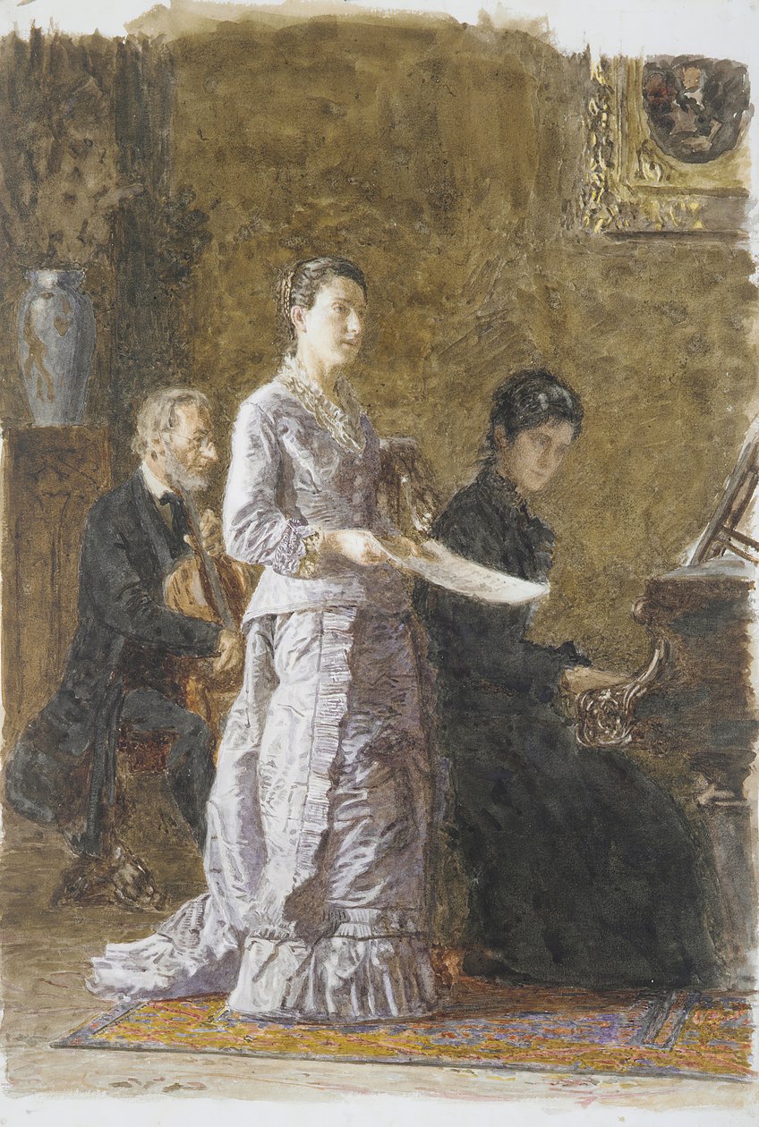 Das pathetische Lied, 1881 von Thomas Eakins