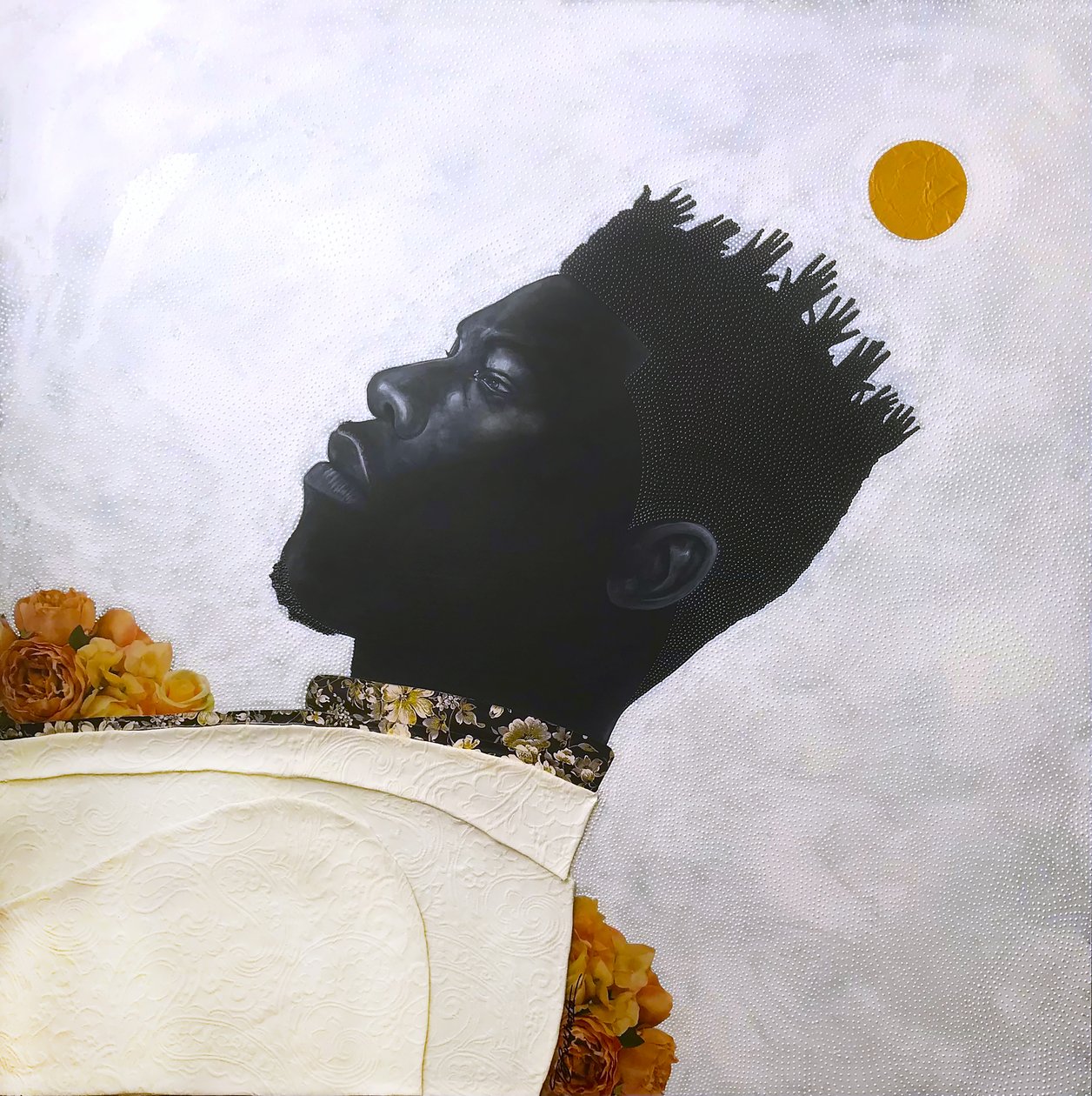 Haar zur Sonne III, 2023 von Thomas Elias Lockhart