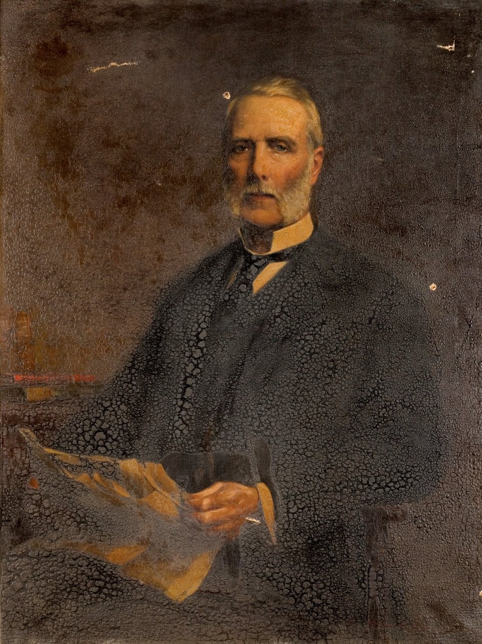 Porträt von John Hall von Thomas Eyre Macklin