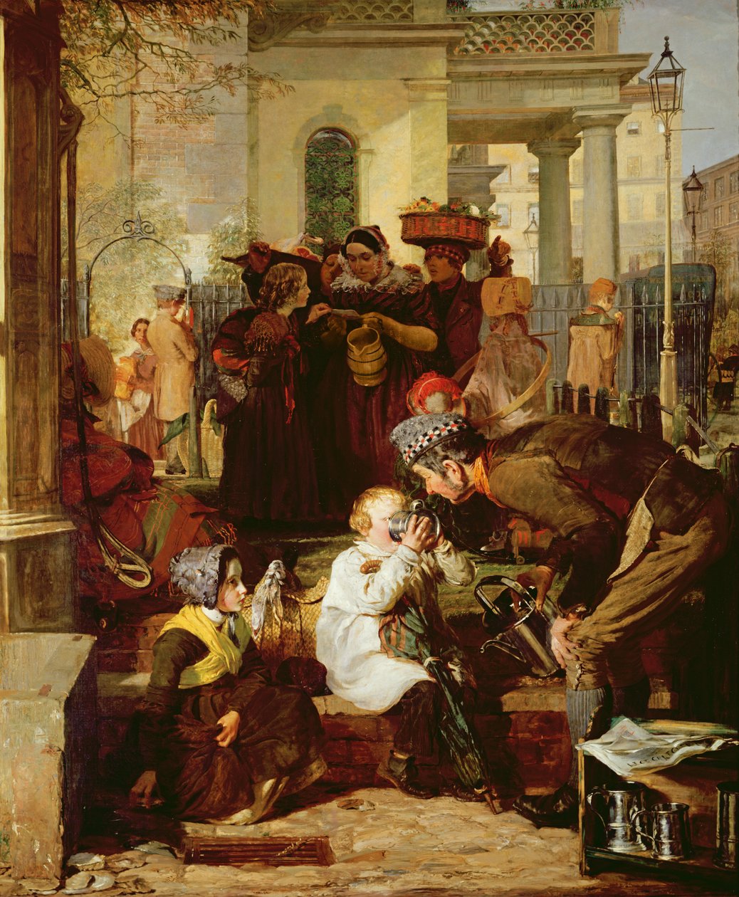 Der durstige Kunde von Thomas Faed