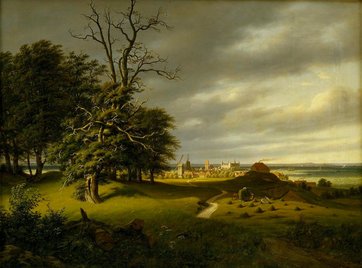 Ansicht von Elsinore, Herbst von Thomas Fearnley