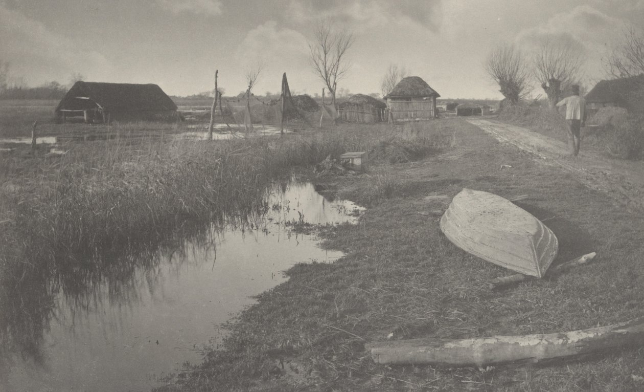 Zwischen Land und Wasser von Thomas Frederick Goodall