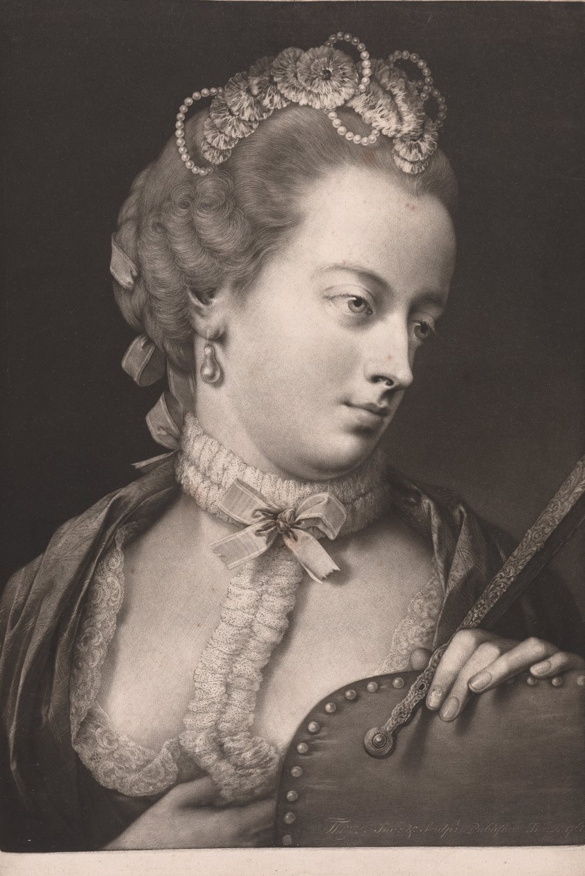 Elegant gekleidete Dame von Thomas Frye