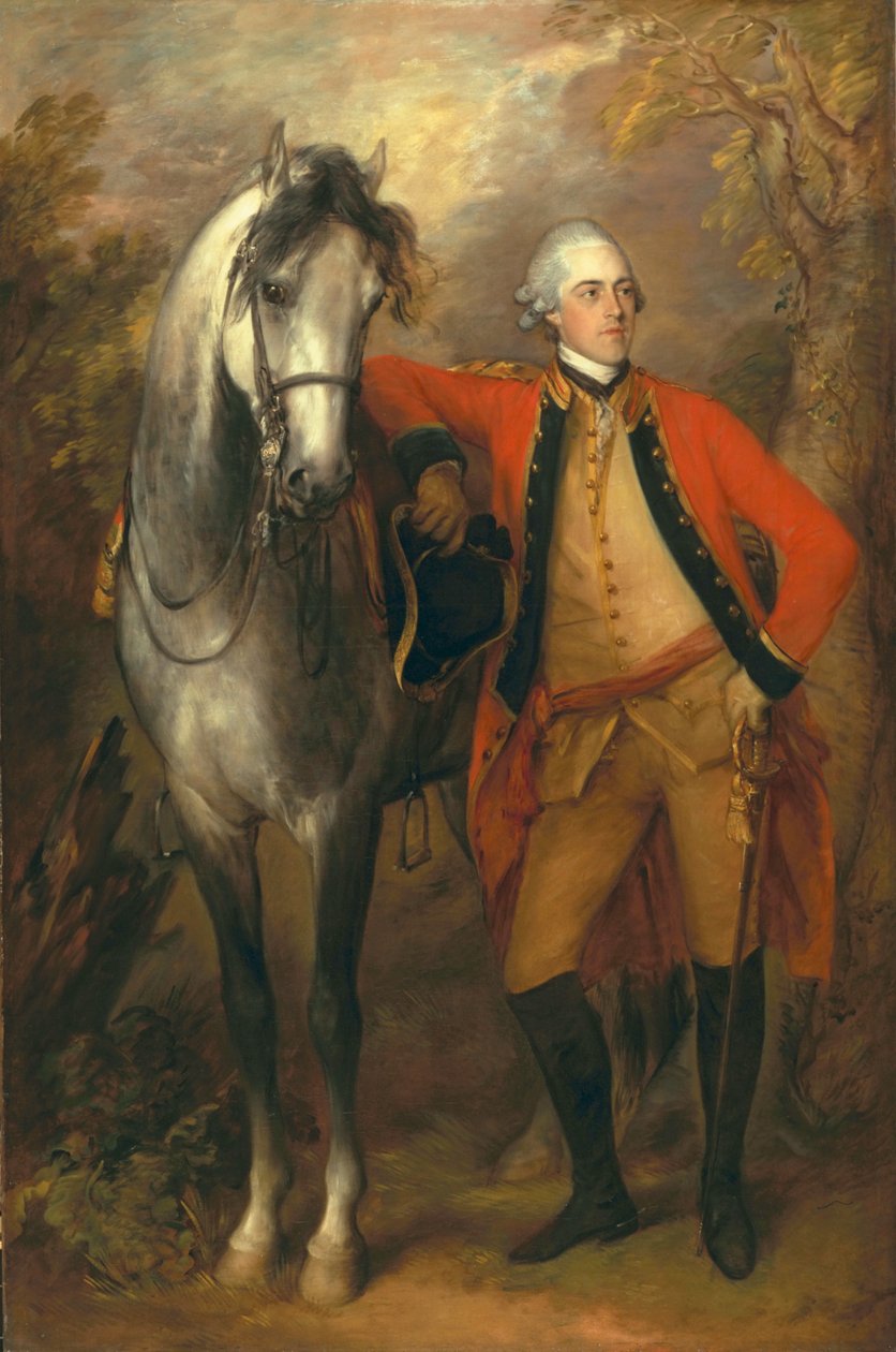 Edward, Viscount Ligonier, 1770 von Thomas Gainsborough