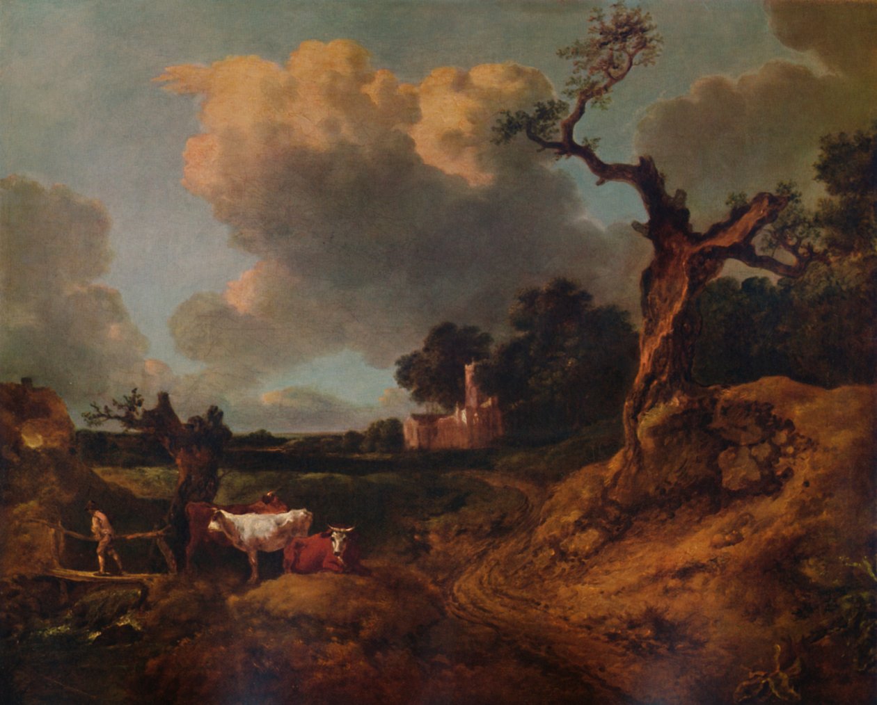 Elmsett Kirche, West Suffolk, 18. Jahrhundert, 1935 von Thomas Gainsborough