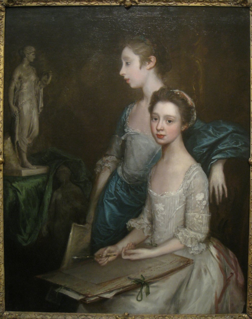 Porträt der Töchter des Künstlers von Thomas Gainsborough