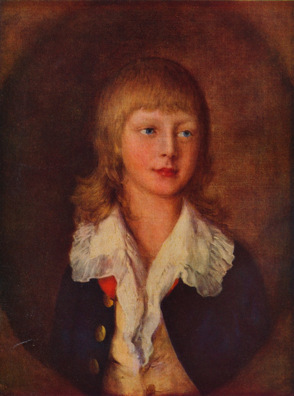 Porträt von Adolphus, Herzog von Cambridge, im Windsor-Uniform, 18. Jahrhundert von Thomas Gainsborough