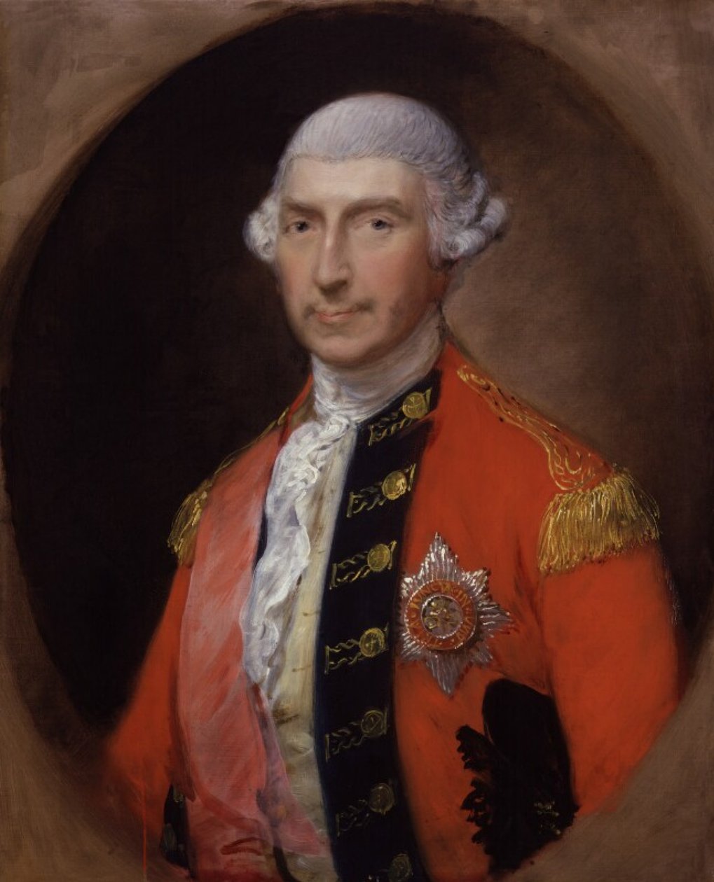 Porträt von Jeffery Amherst, 1. Baron Amherst (1717-1797), Feldmarschall von Thomas Gainsborough