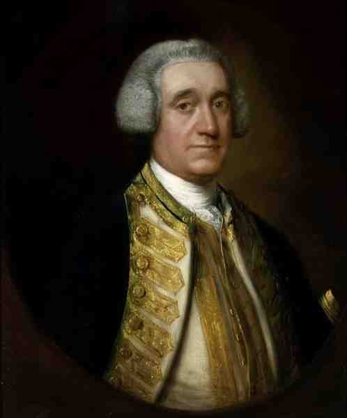 Porträt von Vizeadmiral Thomas Broderick von Thomas Gainsborough