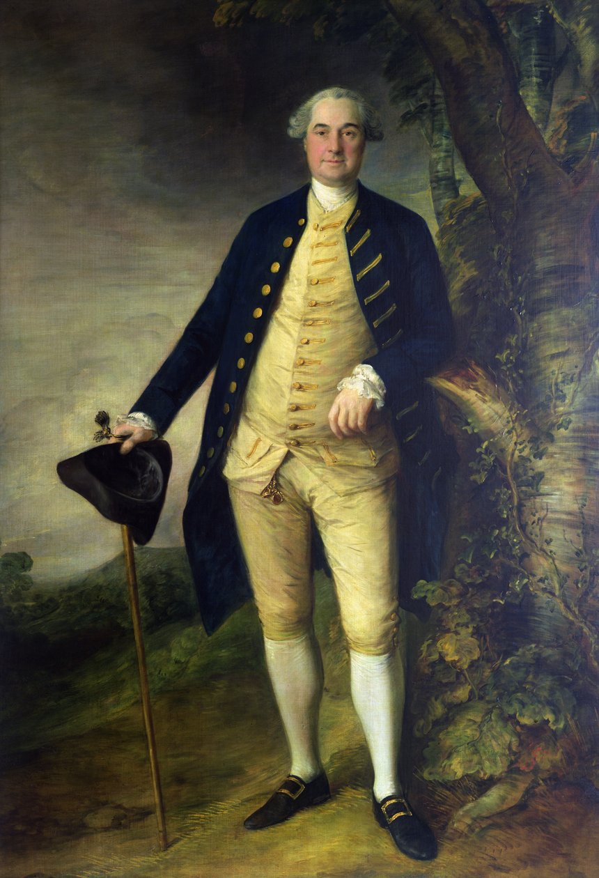 Porträt von William Hall, 2. Viscount Gage von Thomas Gainsborough
