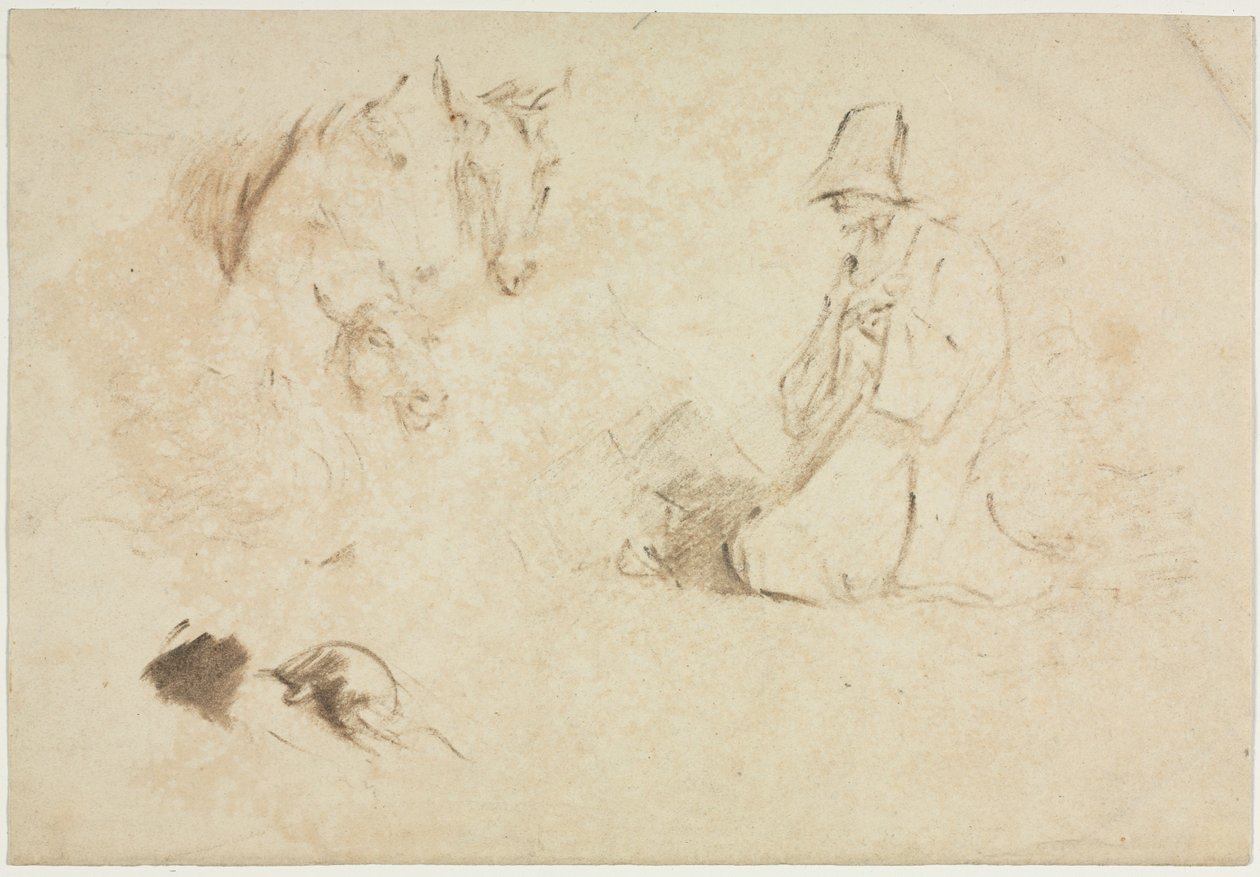 Skizzen: Figuren und Tiere von Thomas Gainsborough