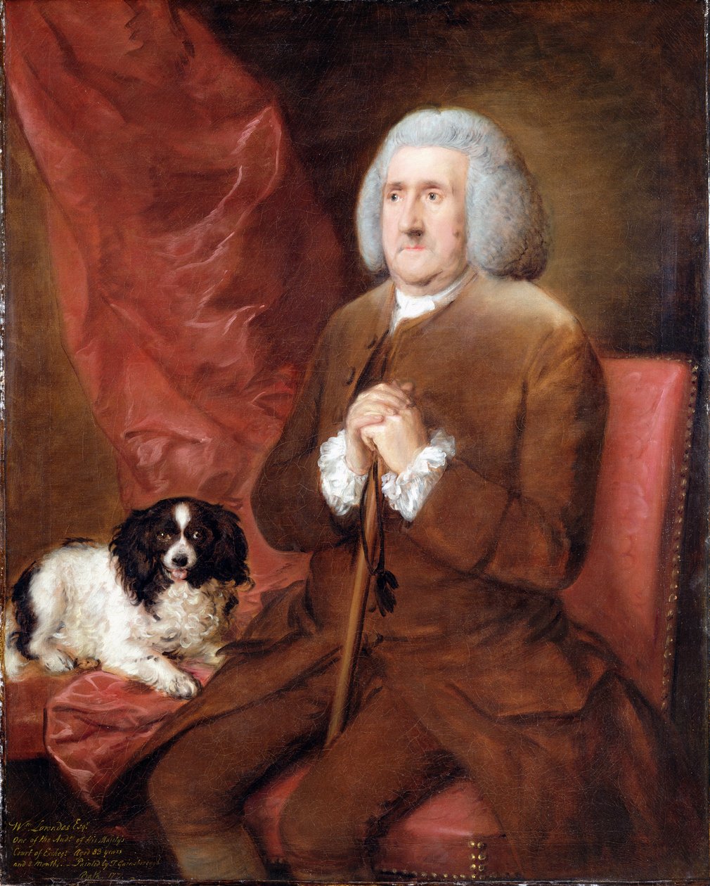 William Lowndes, Auditor des Königlichen Schatzamtes von Thomas Gainsborough