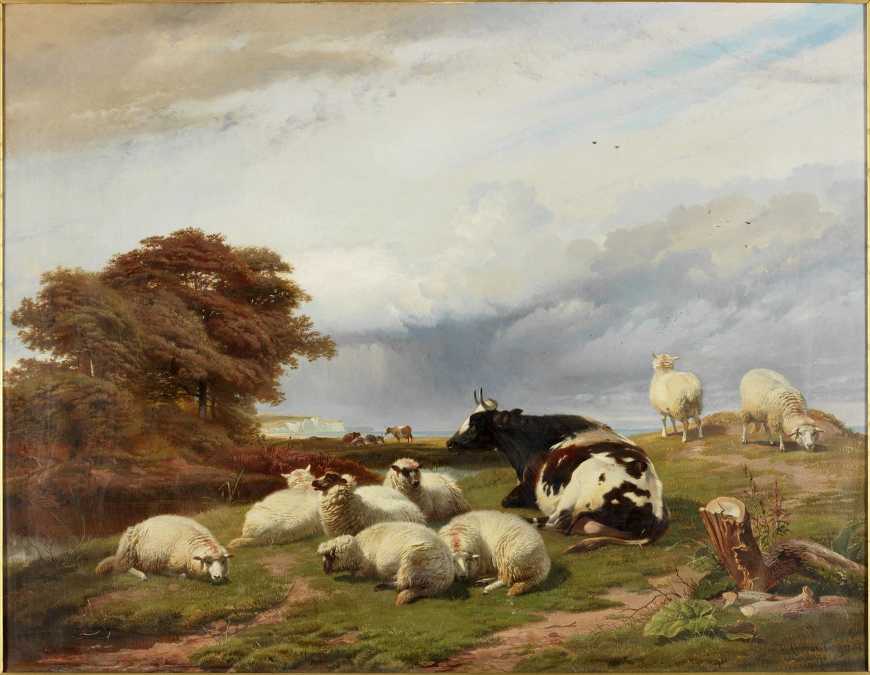 In den Sümpfen bei Ramsgate, Isle of Thanet von Thomas George Cooper
