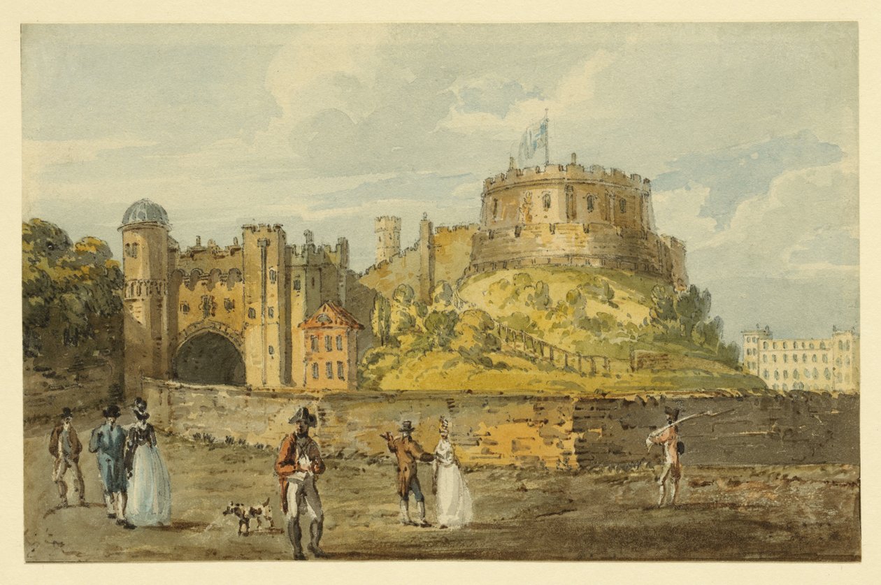 Schloss Windsor, ca. 1792 von Thomas Girtin