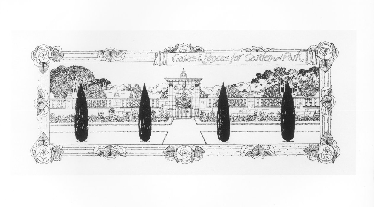 Tore und Zäune für Garten und Park, aus 