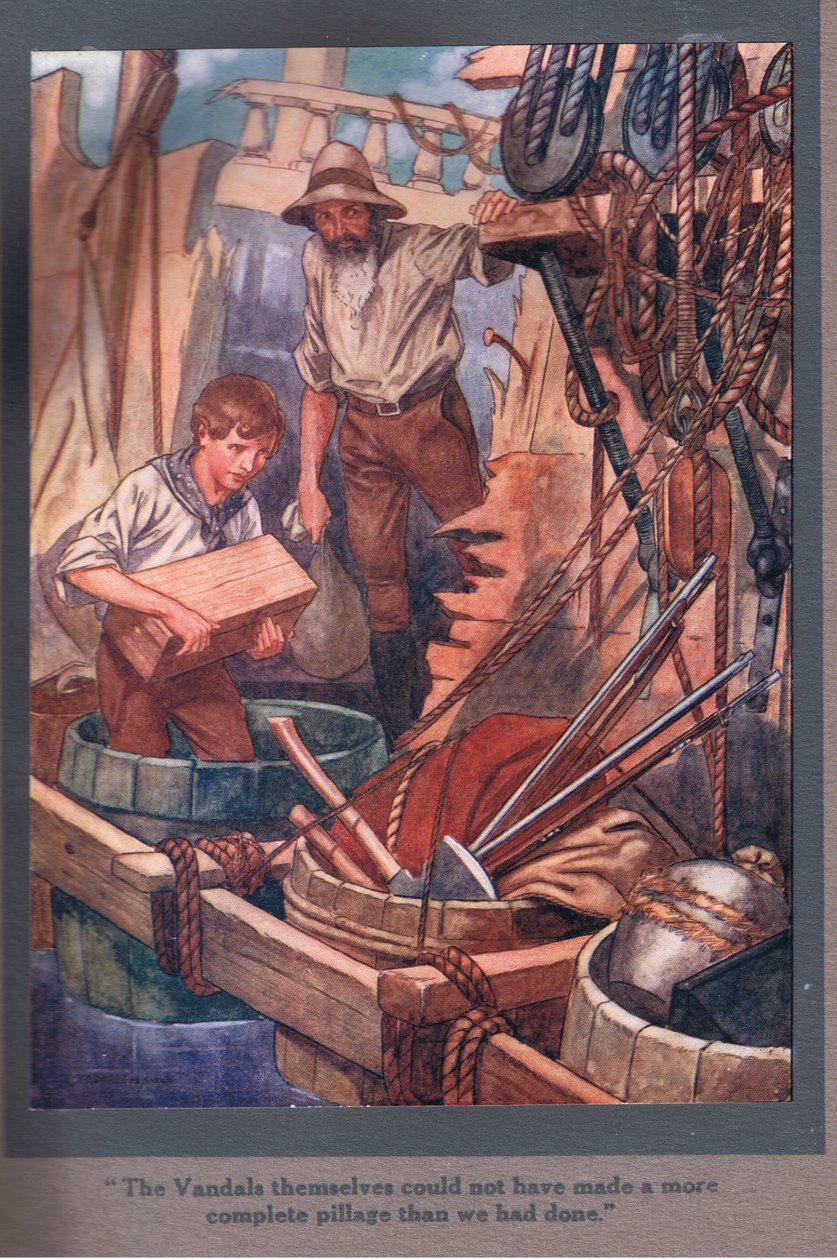 Die Vandalen selbst hätten keinen vollständigeren Raubzug gemacht als wir von Thomas Heath Robinson