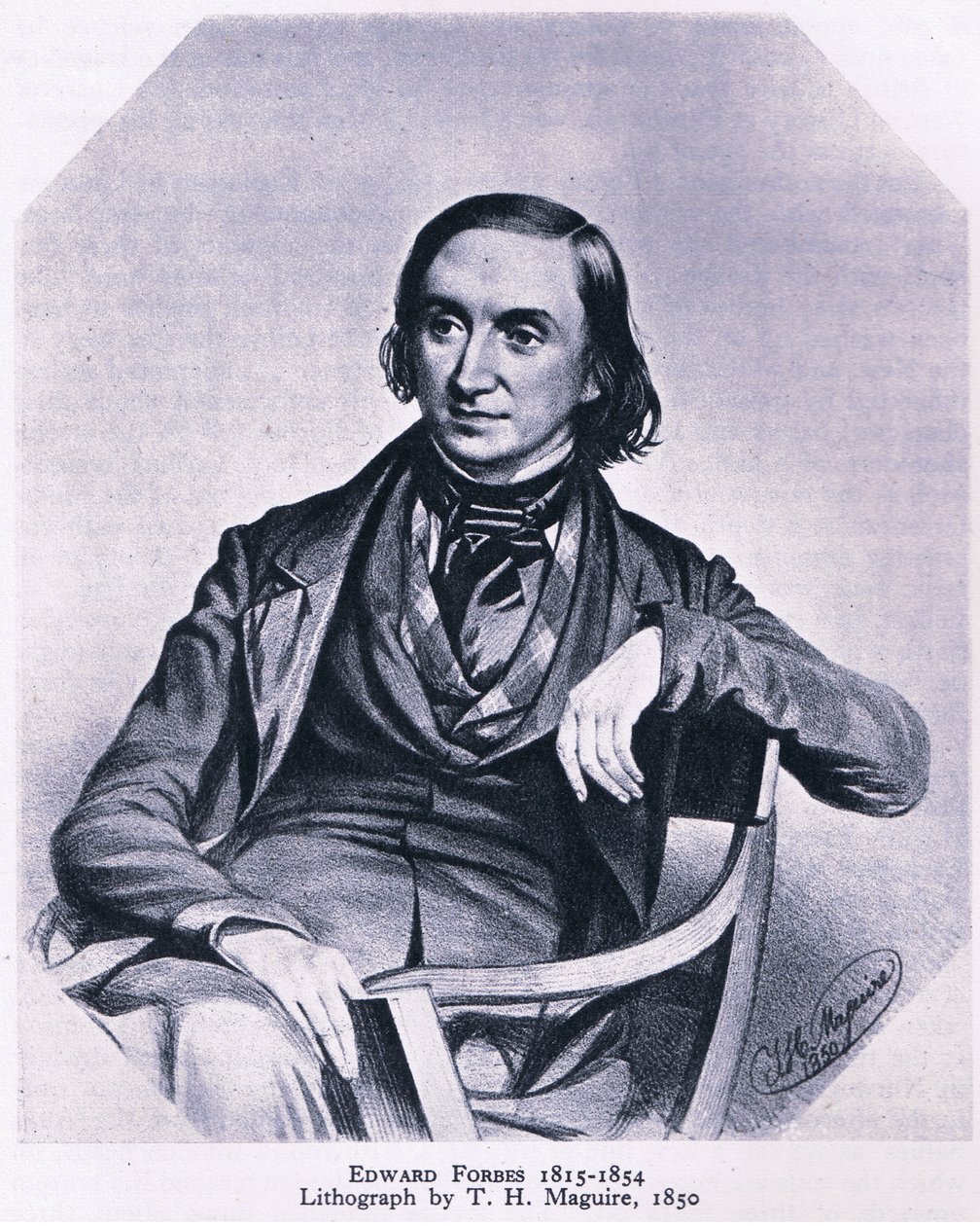 Edward Forbes (1815-1854), Natur in Großbritannien veröffentlicht von Collins, 1946 von Thomas Herbert Maguire