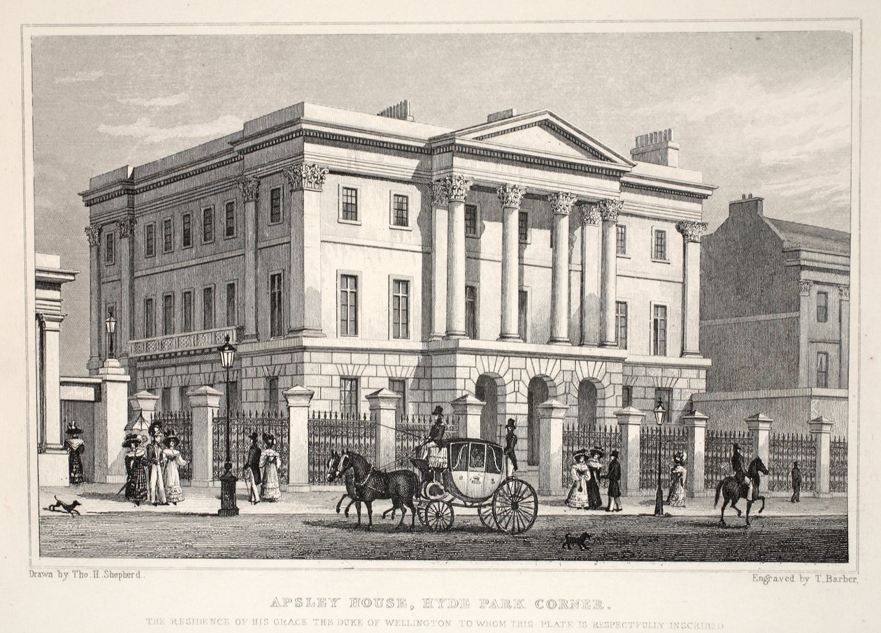 Apsley House, Hyde Park Corner, aus 