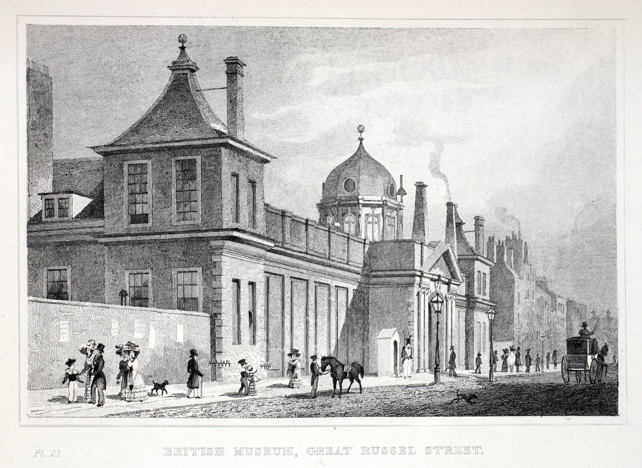British Museum, Great Russell Street, aus 