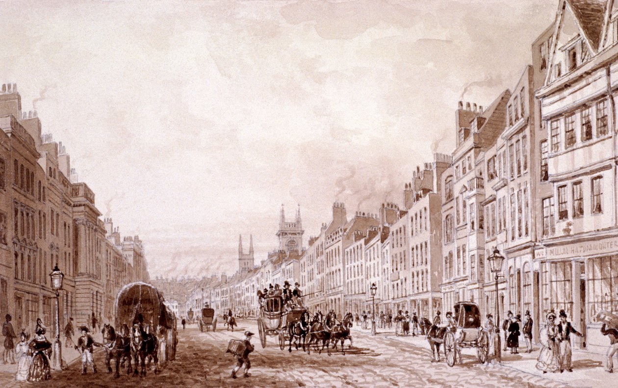 Holborn, London, ca. 1830 von Thomas Hosmer Shepherd