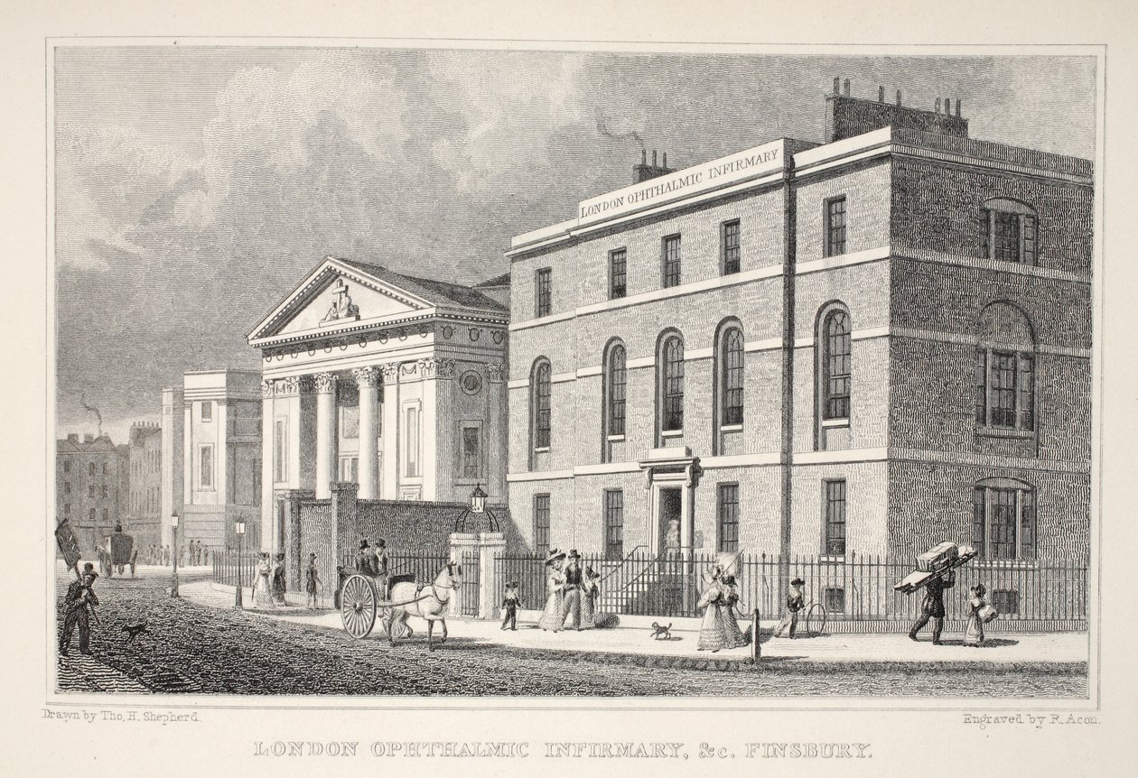 London Ophthalmic Infirmary etc. Finsbury, aus 