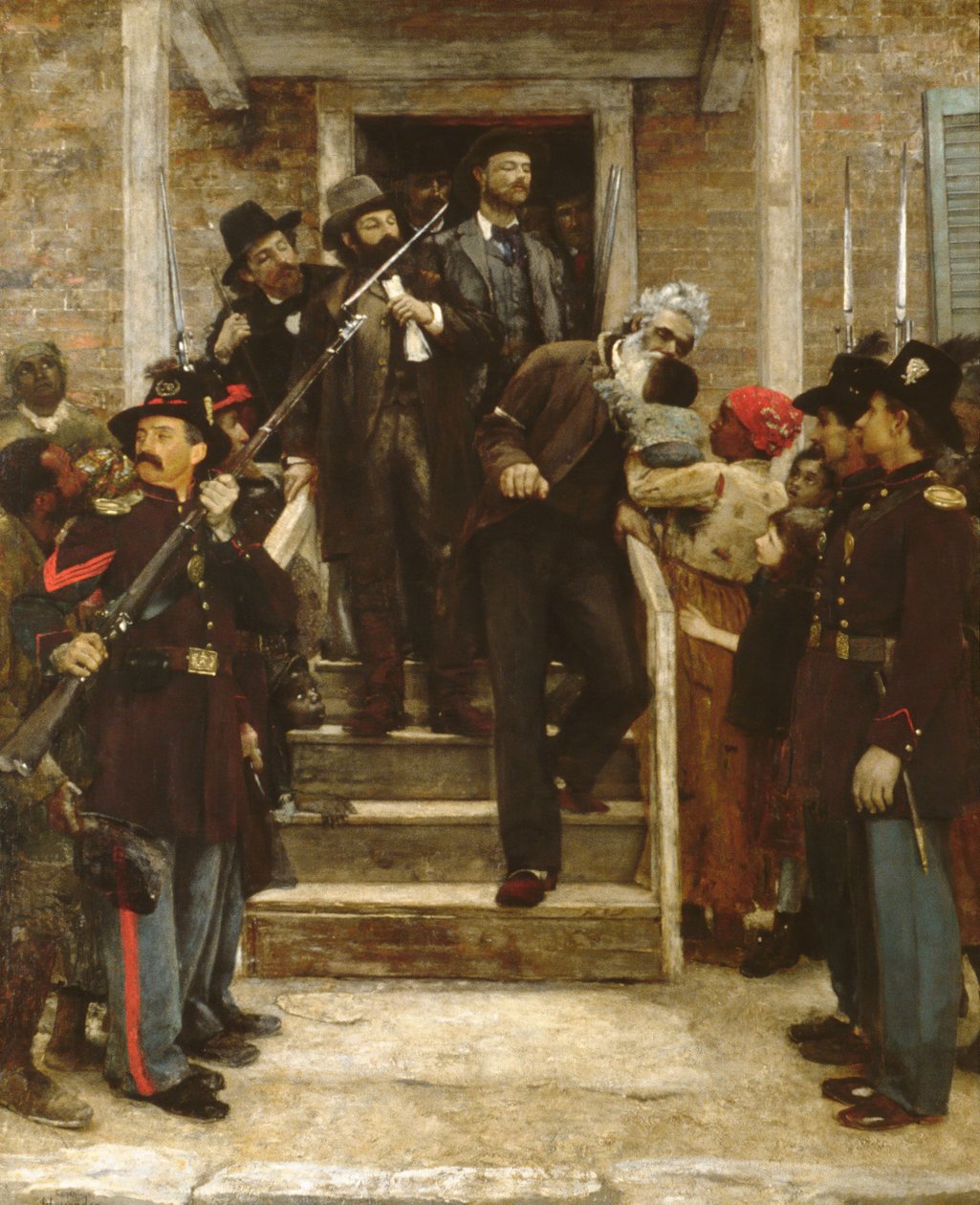 Die letzten Momente von John Brown von Thomas Hovenden