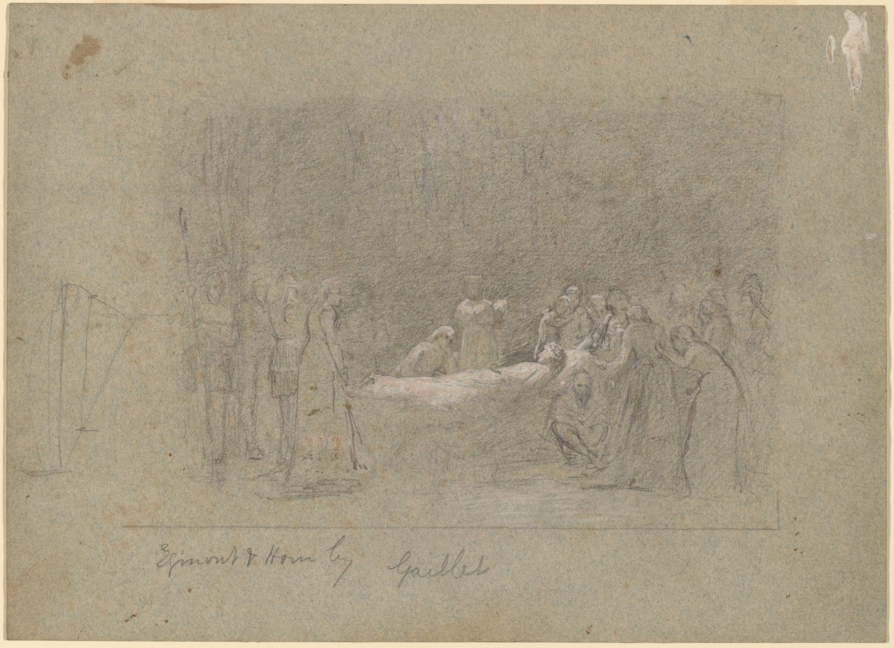 Egmont und Hoorn von Thomas Hovenden after Bernard Gaillot
