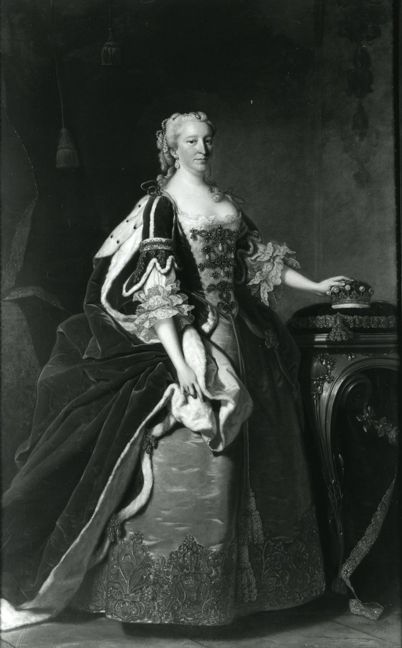 Porträt von Lady Elizabeth Percy, Gräfin von Northumberland von Thomas Hudson