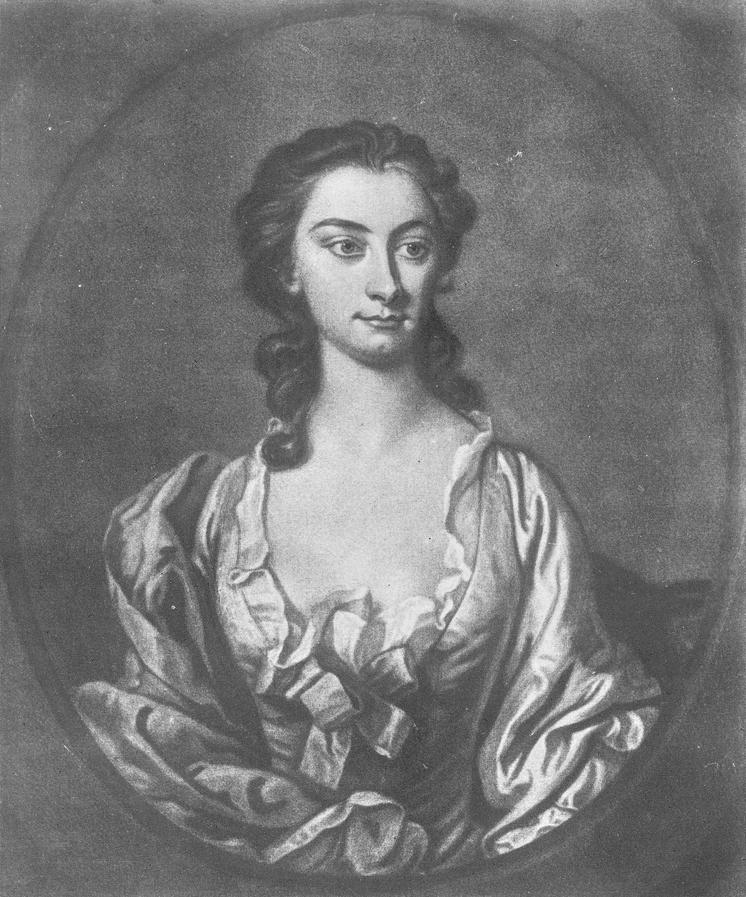 Porträt von Mrs. Cibber (1714-66), Schauspielerin und Sängerin, graviert von John Faber (1684-1756), 1746 von Thomas Hudson