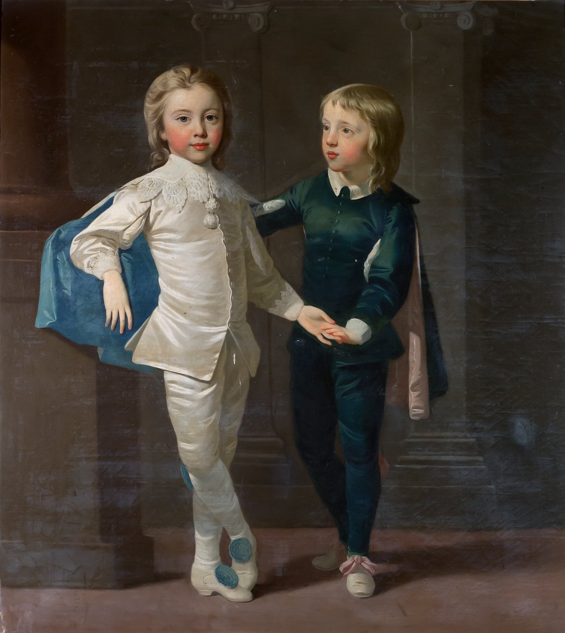Sir Edward Hulse, 3. Baronet und sein Bruder, Samuel Hulse, ca. 1758 von Thomas Hudson