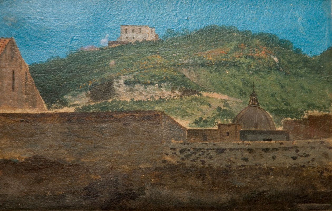 Ein Hügel bei Neapel von Thomas Jones