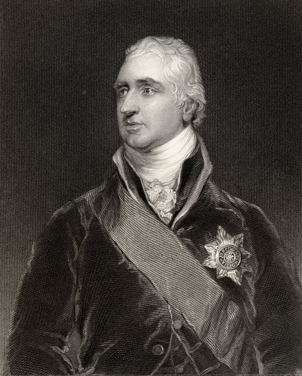 Charles Whitworth, 1. Earl Whitworth, graviert von Henry Robinson (fl.1827-72), aus 