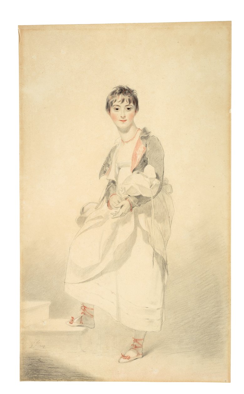 Porträt von Lady Frances Hamilton (1795-1860) von Thomas Lawrence