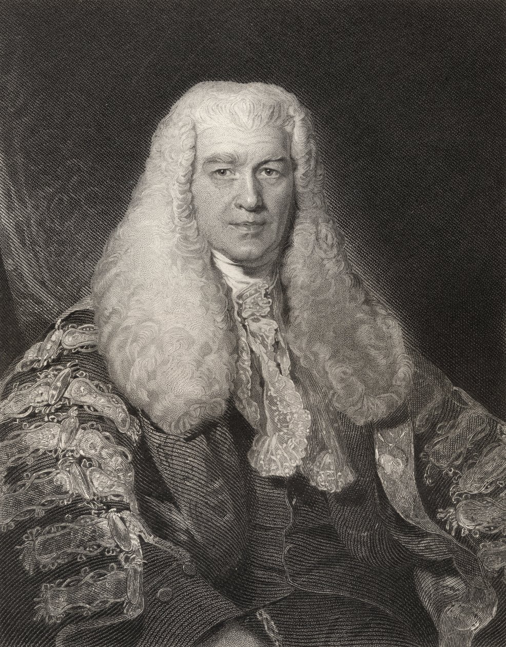 Sir Thomas Plumer, graviert von H. Robinson, aus 
