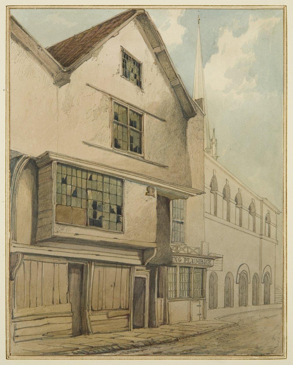 46 Baldwin Street von Thomas Leeson the Elder Rowbotham
