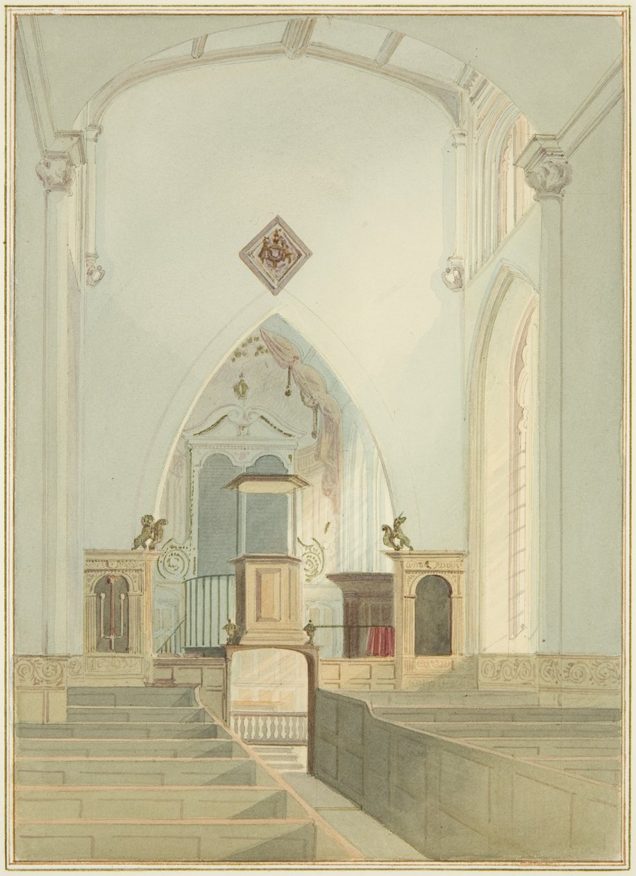 Innenraum der St. John