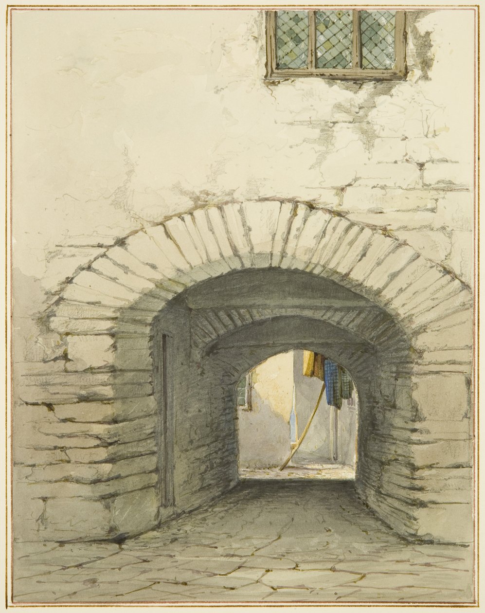 Durchgangsbogen bei Marsh Street von Thomas Leeson the Elder Rowbotham
