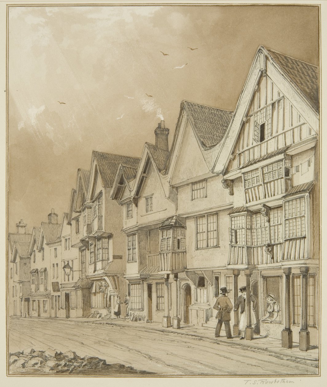 Westseite, Temple Street, von White