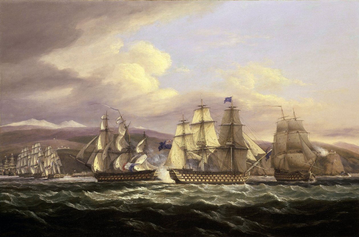 Die Belagerung von Toulon von Thomas Luny