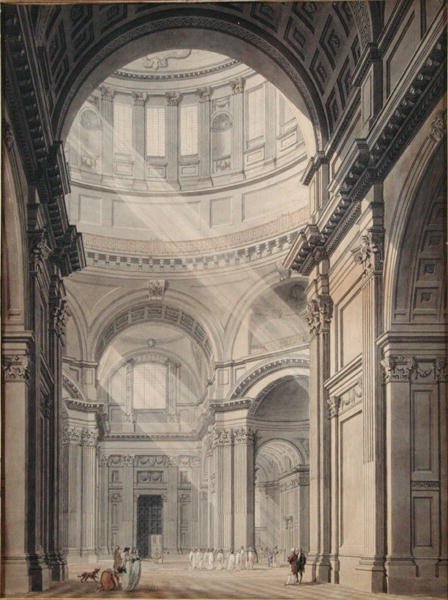 Innere Ansicht der St. Paul