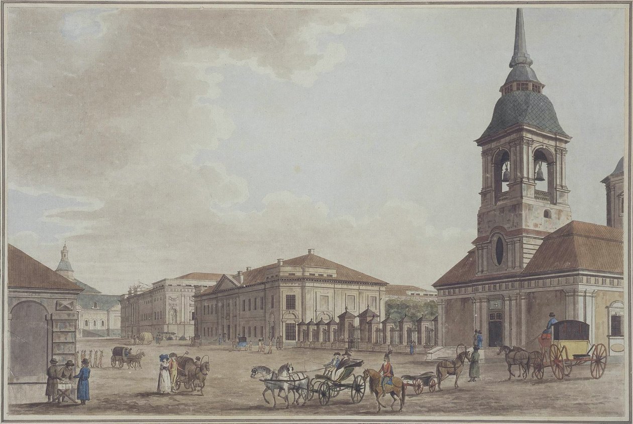 Liteyny Avenue in St. Petersburg von Thomas Malton the Elder